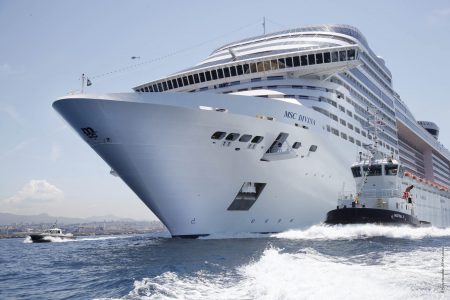 The MSC Divina will be crossing the pond this fall to begin sailing year round from Miami.