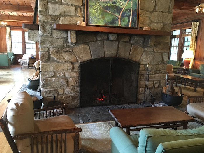 High Hampton Inn fireplace
