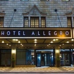 Hotel Allegro is in the theater district, close to shopping and Millennium Park, shopping and the theater district. 
