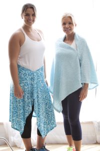 The Armagami shawl can be worn 15 different ways.