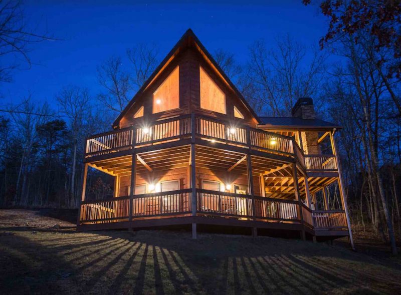 Cedar Shack cabin in Blue Ridge, Georgia